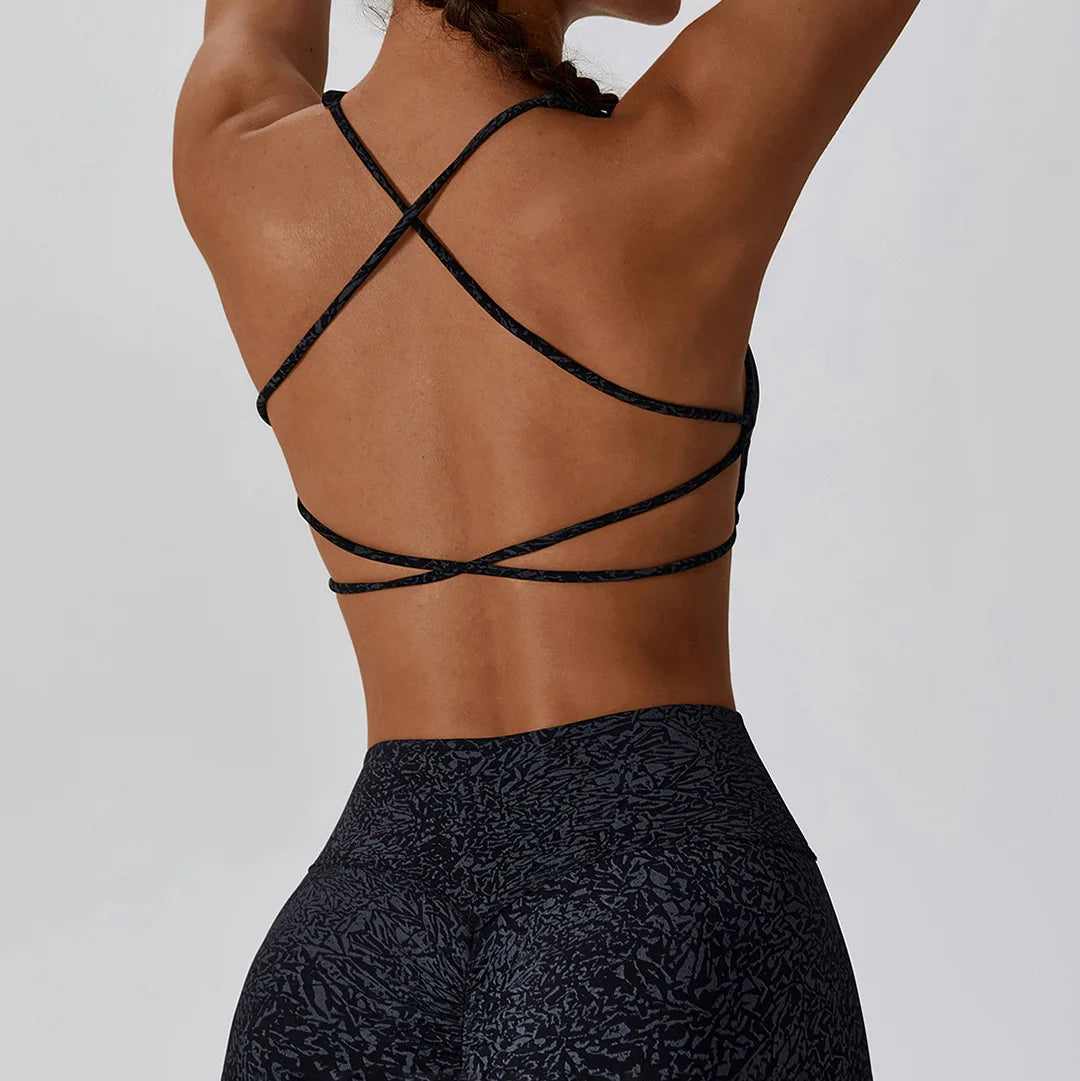 Cross-Back Sexy Bra