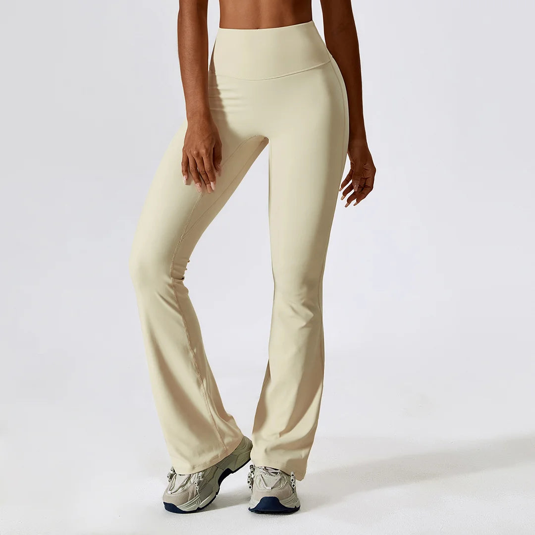 High Rise Flare Pants