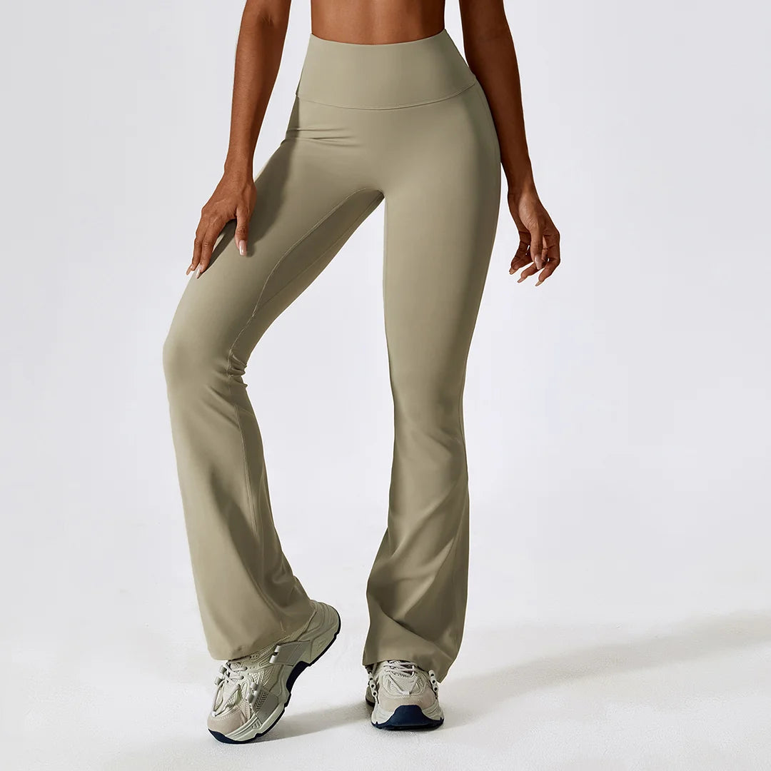 High Rise Flare Pants