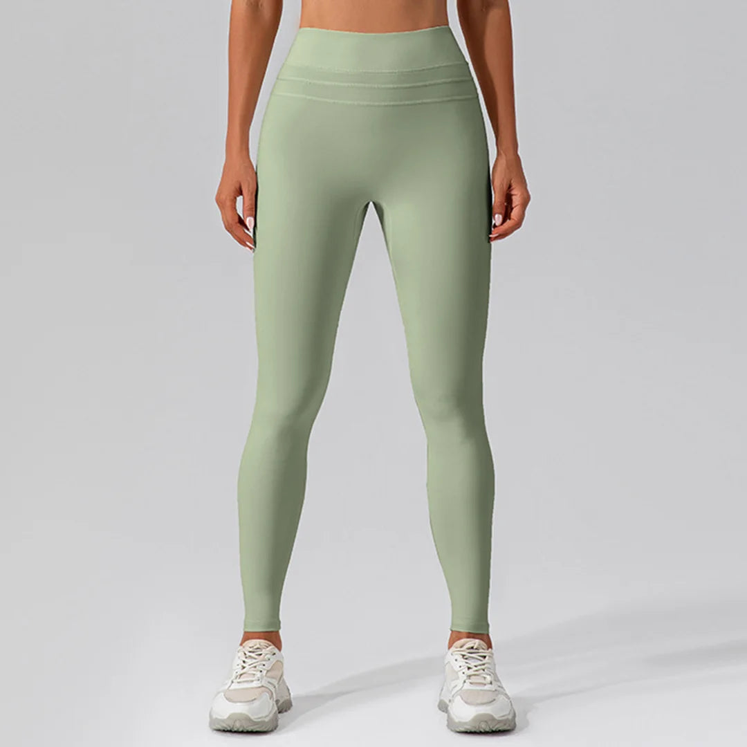 Scrunched High-waist leggings