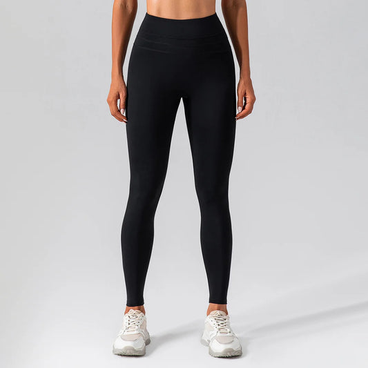 Scrunched High-waist leggings