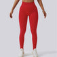 Seamless hip-lift sports leggings