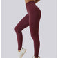 Seamless hip-lift sports leggings