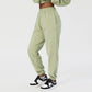 Loose high-rise jogging pants