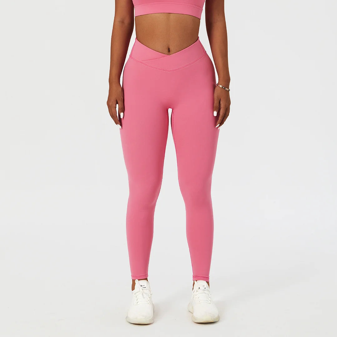 Waist Cross yoga leggings