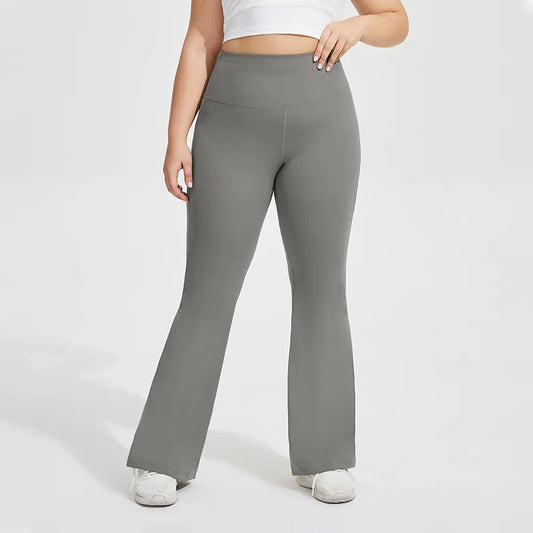 Plus-size flared pants