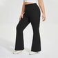 Plus-size flared pants