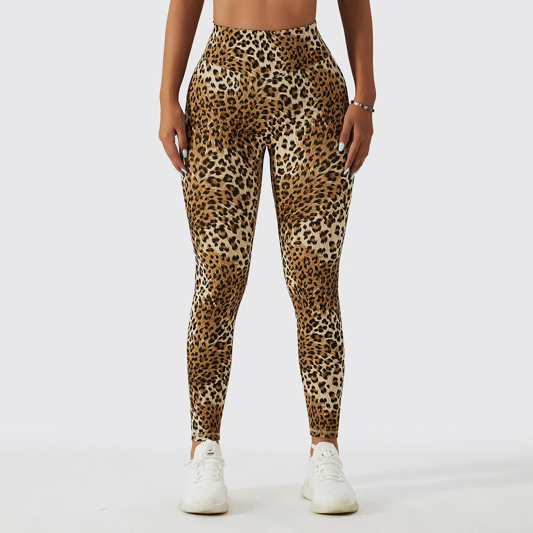 Leopard-print high-waisted Leggings