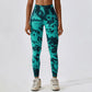 Tie- Dye Seamless Yoga leggings