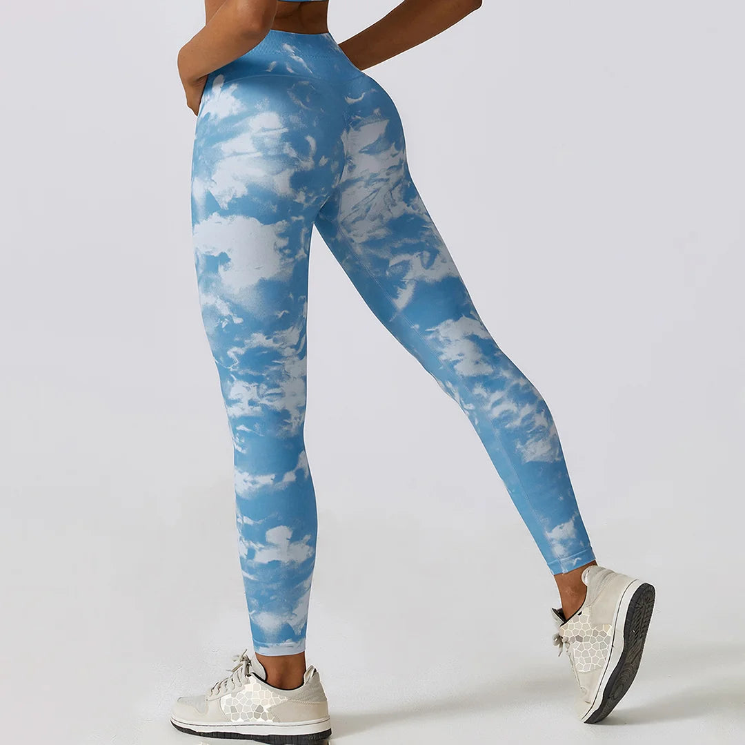 Printed yoga leggings