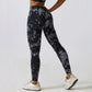 Printed yoga leggings